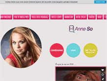 Tablet Screenshot of anne-so.net